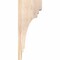 Ekena Millwork Pescadero Smooth Corbel, Douglas Fir, 5 1/2"W x 8"D x 20"H COR06X08X20PEC00SDF - alternate 2